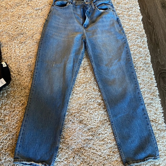 Abercrombie & Fitch The ‘90s Straight Ultra High Rise Curve Love Jeans - Picture 2 of 4